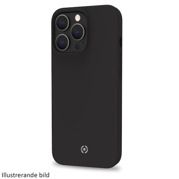 Celly Cromo Soft rubber case iPhone 15 Pro Svart Svart