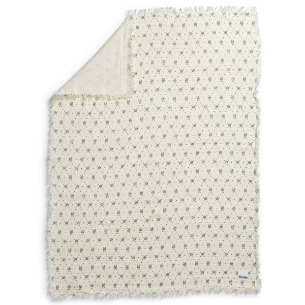 Elodie Details Soft Cotton Blanket - Monogram
