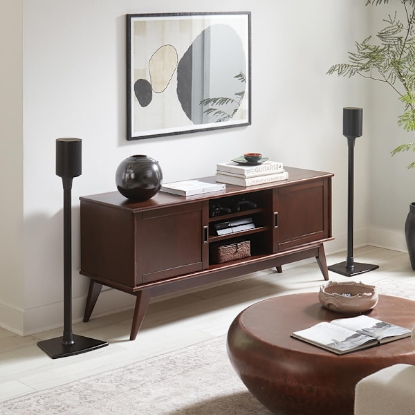 SANUS Golvstativ för Sonos ERA100 Par Svart