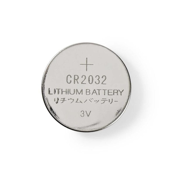 Nedis Lithium knapcellebatteri CR2032 | 3 V DC | 5-Blister | Søl