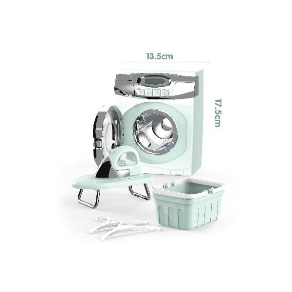 Home Elektrisk tvättmaskin med tillbehör 17,5x13,7cm