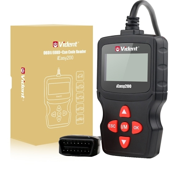 Vident iEasy200 OBDII/EOBD+CAN Felkodsläsare