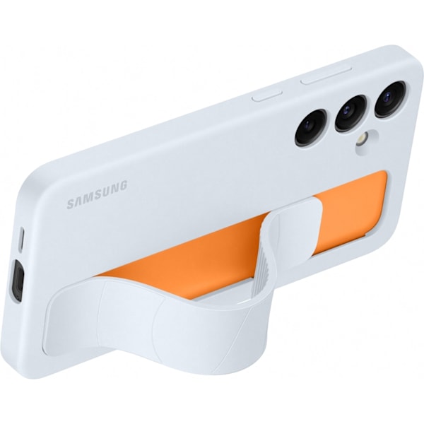 Samsung Galaxy S24+ Standing Grip Case -suojakotelo, vaaleansininen Vit