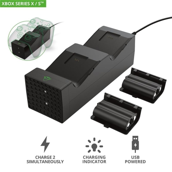 Luota GXT 250 Duo -lataustelakkaan Xbox