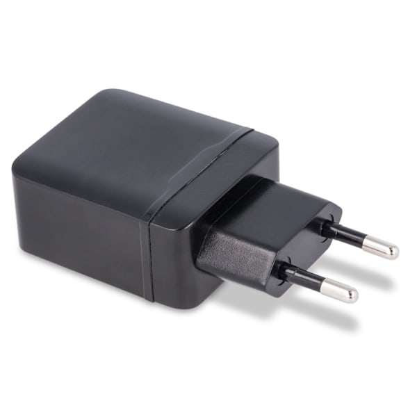 Maxlife USB-snabbladdare, MXTC-02, 2xUSB, fast charge, svart (2,4 A)