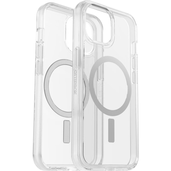 Otterbox Symmetry Clear for MagSafe -skyddsfodral, iPhone 15 / 1 Transparent