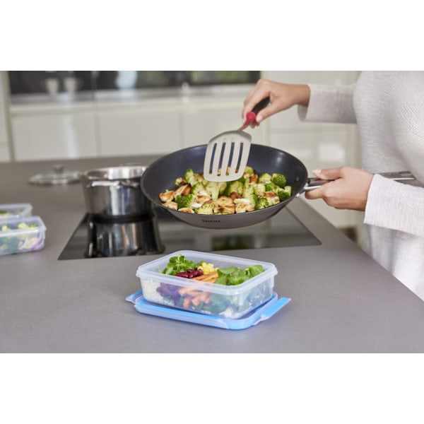 Tefal MasterSeal MealPrep förvaringsbehållare, 5 x 0,8 L