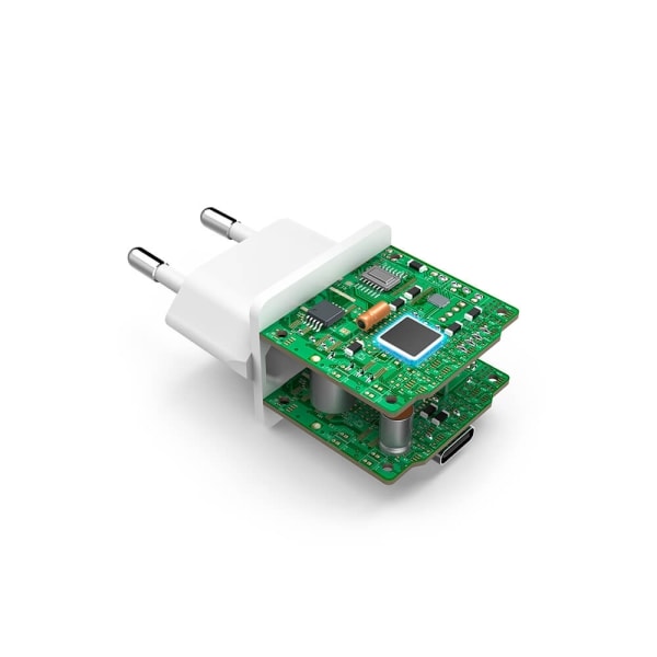 Hama Laddare 220V USB-C PD/Qualcomm 20W Vit