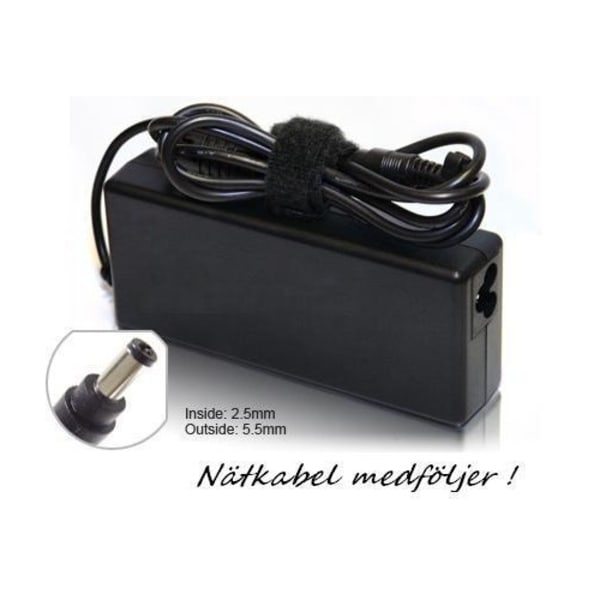 Verkkolaite Fujitsu Siemensiin asti, 20V 4.5A 90W (5.5x2.5mm)