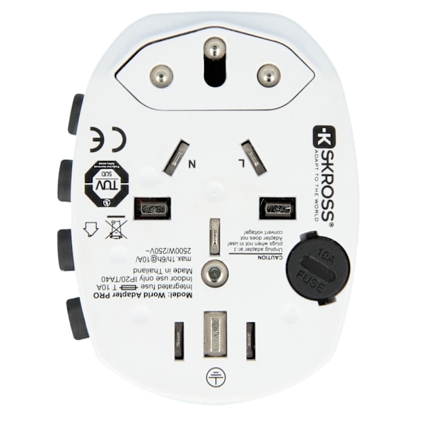 SKROSS World Adapter PRO, 3-polig