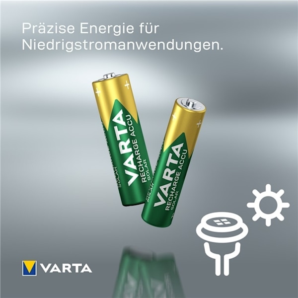 Varta AA (Mignon)/HR6 (56736) laddningsbart batteri - 800 mAh, 2 st. blister Nickel-metallhydrid batteri (NiMH), 1,2 V