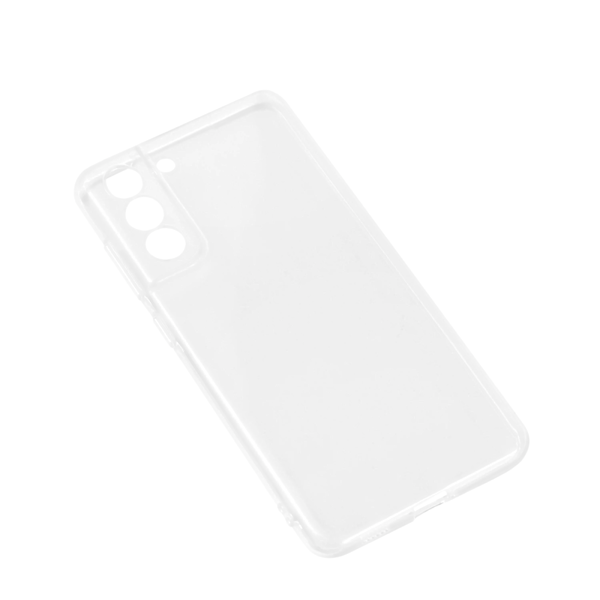 Essentials Samsung S21 FE TPU takakansi, läpinäkyvä Transparent