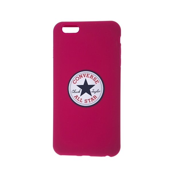 Converse Skal Silikon iPhone 6 Plus Rosa Rosa