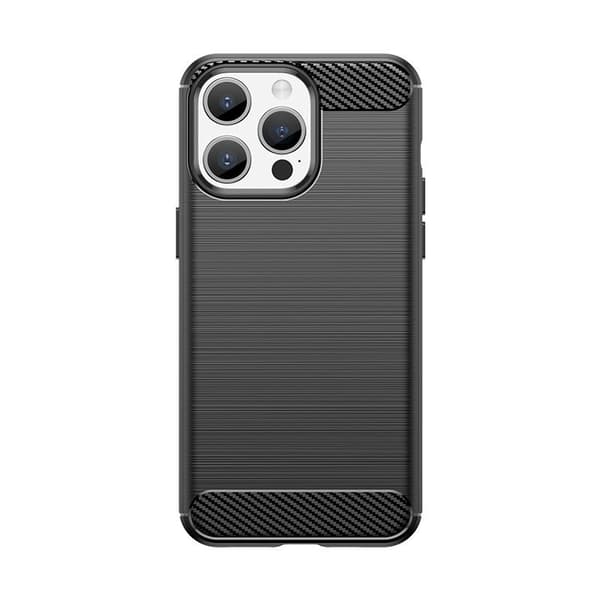 TPU-kotelo iPhone 16 Pro:lle, musta Svart
