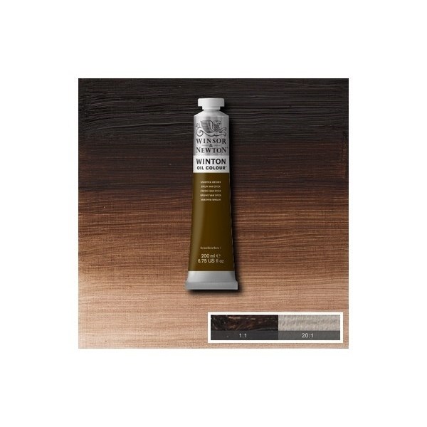 Winton Oil Col 200Ml (41) Vandyke Brown 676