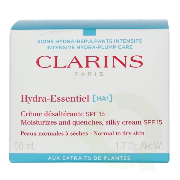 Clarins Hydra-Essentiel Silky Cream SPF15 50 ml Normal To Dry Sk
