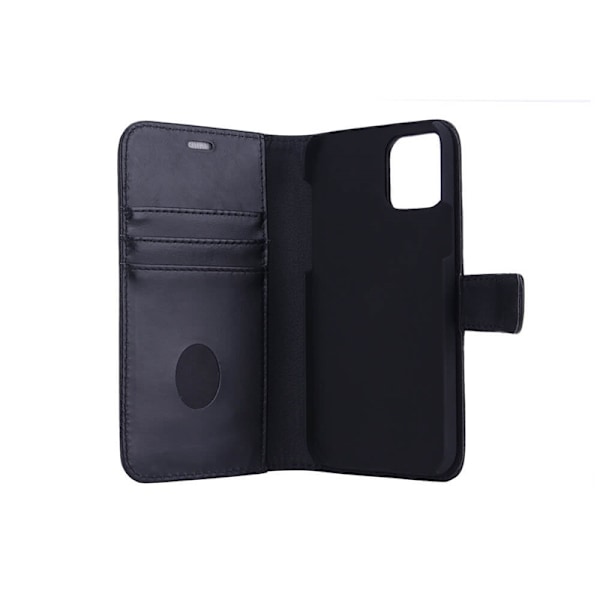 RADICOVER Strålingsbeskyttende Wallet Læder iPhone 12/12 Pro 2in1 Exclusive RFID Sort Svart