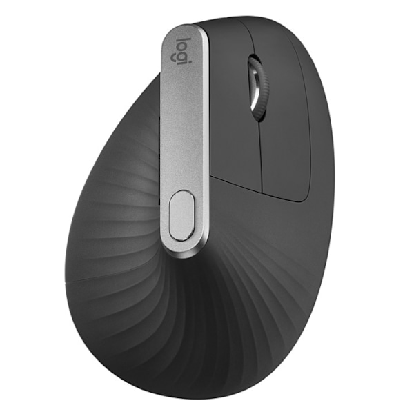 Logitech MX Vertical datormöss högerhand Trådlös RF + Bluetooth Optisk 4000 DPI Grafiitti