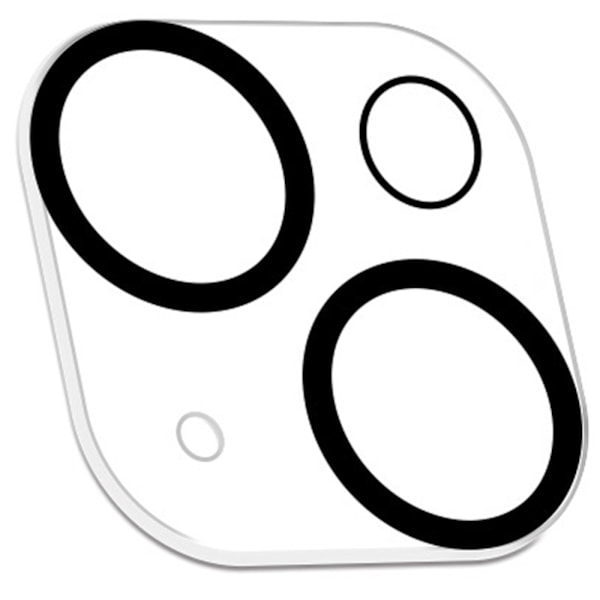 Celly Cameralens Skydd för kameralins iPhone 15 / iPhone 15 Plus Transparent