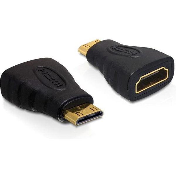 DeLock Adapter, HDMI hona till mini HDMI hane (HDMI-27)