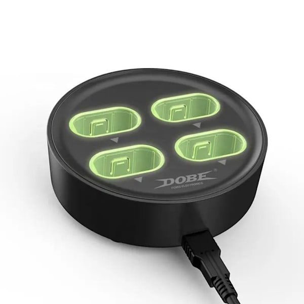 4 i 1 Batteriladdningsstation Inkl 4x Batterier för Xbox One & Xbox Series X/S