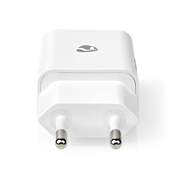 Nedis Väggladdare | 12 W | Snabbladdnings funktion | 1x 2.4 A A | Antal utgångar: 1 | USB-A | Utan kabel | Single Voltage Output | Vit