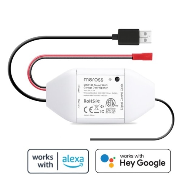 Meross MSG100 smartadapter - gör din gamla garageport smart