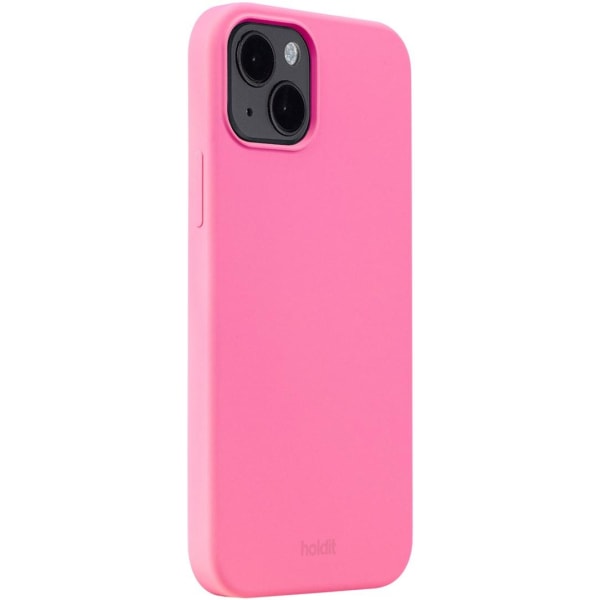 Holdit silikonikotelo Bright Pink, iPhone 14 Plus Rosa