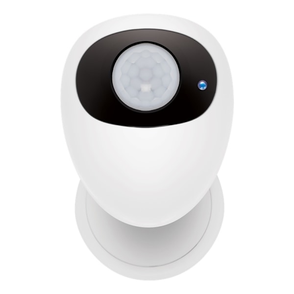 DELTACO SMART HOME Rörelsesensor, PIR, WiFi 2.4 GHz, vit/svart