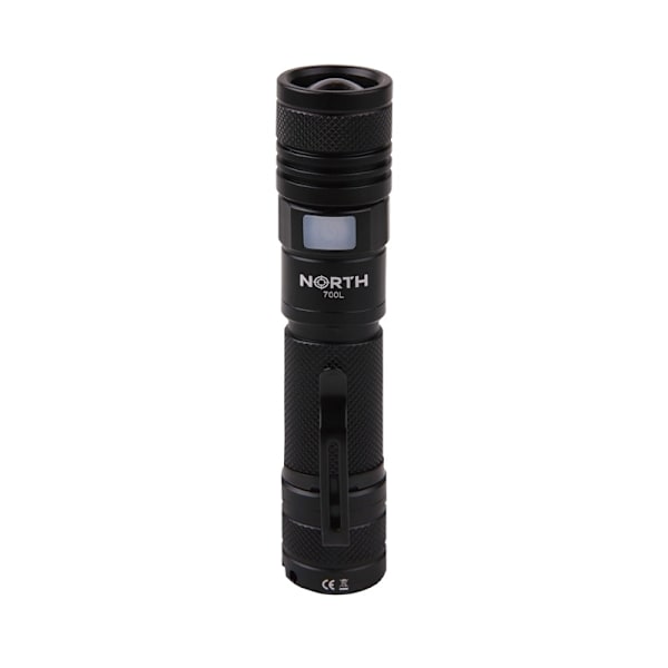 North Ficklampa 700Lumen Zoom Svart Aviation Aluminium 7W