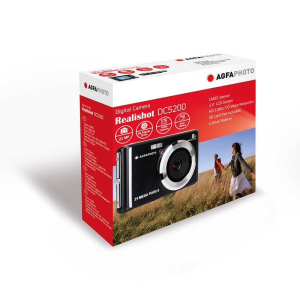 Agfa Digital Camera DC5200 CMOS 8x 21MP Black