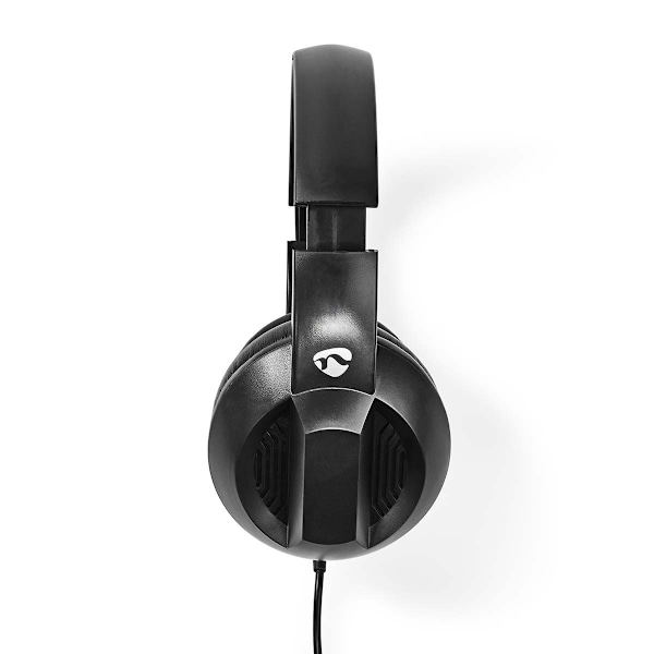 Nedis PC headset | Over-Ear | Stereo | USB Type-A / USB Type-C™ | Vikbara Mikrofon | Svart
