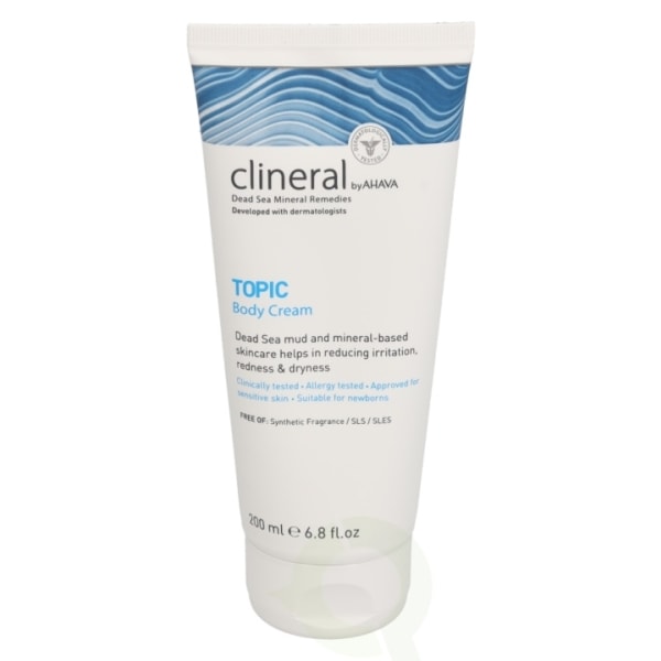 Ahava Clineral TOPIC Body Cream 200 ml For Sensitive Skin