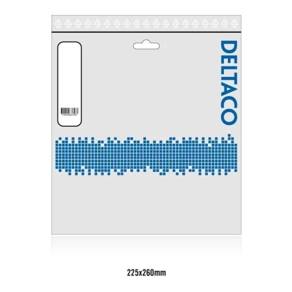 DELTACO kuitukaapeli LC - LC, 50/125, OM3, duplex, multimode, 10m