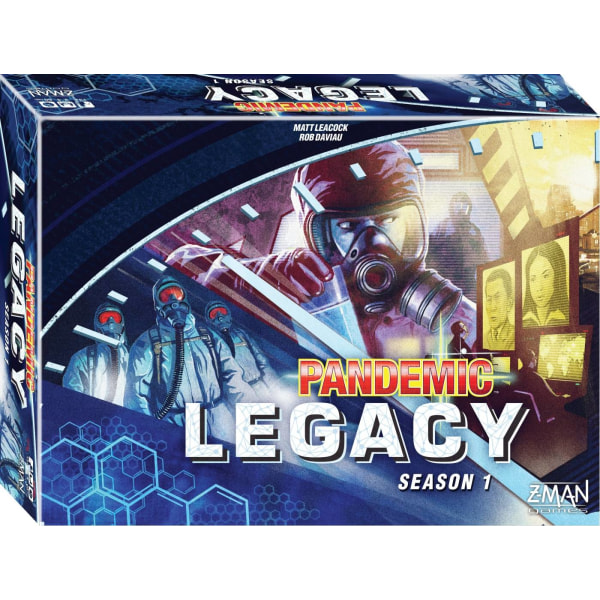 Pandemic: Legacy säsong 1 brädspel, blå