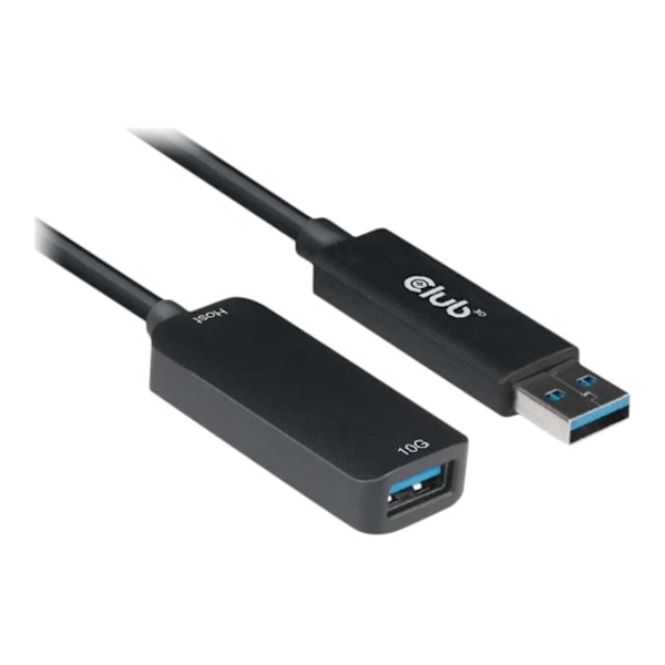 CLUB3D CAC-1411 USB-kablar 5 m USB 3.2 Gen 2 (3.1 Gen 2) USB A Svart