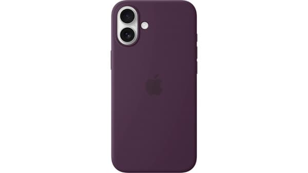 Apple iPhone 16 Plus Silicone Case with MagSafe - Plum Lila