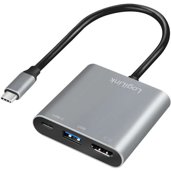 LogiLink USB-C -> HDMI/USB-A/USB-C PD 4K/60Hz