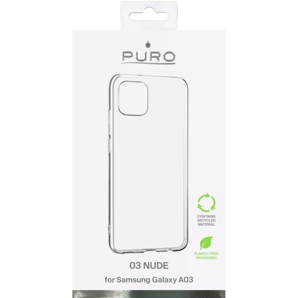 Puro Samsung Galaxy A03 0.3 Nude, Transparent Transparent