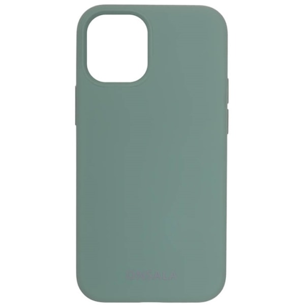 Onsala Suojakuori Silikooni Pine Green - iPhone 12 Mini Grön