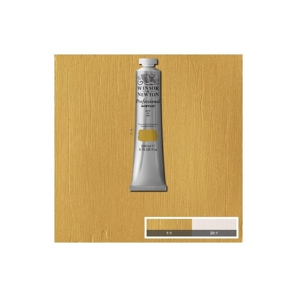 WINSOR Proff. acrylic 200ml gold 283