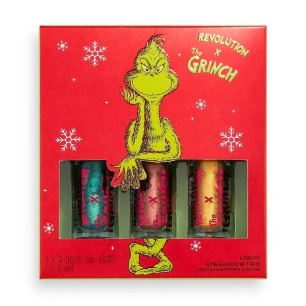 Makeup Revolution x The Grinch Don't Give a Grinch Liquid Eyesha