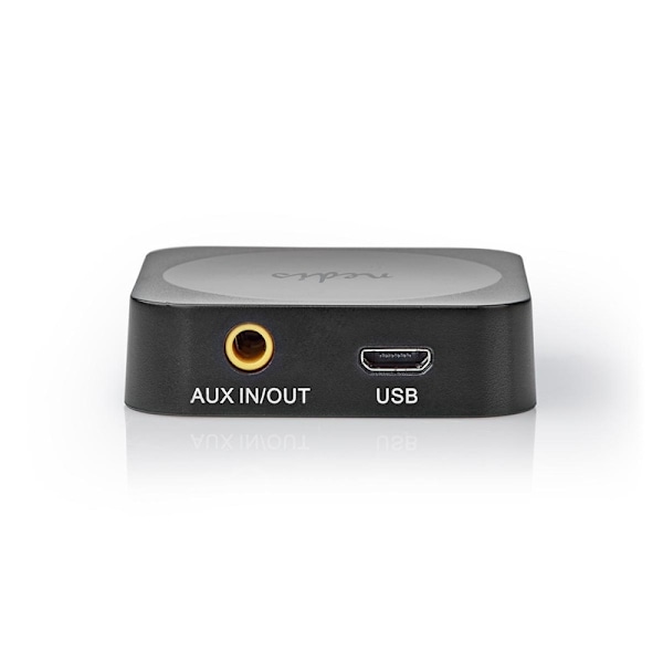 Nedis Bluetooth® Transmitter | Tilslutninger indgang: 1x AUX | Tilslutninger udgang: 1x AUX | SBC | Op til 1 enhed | Maksimal batteritid: 6 timer | So