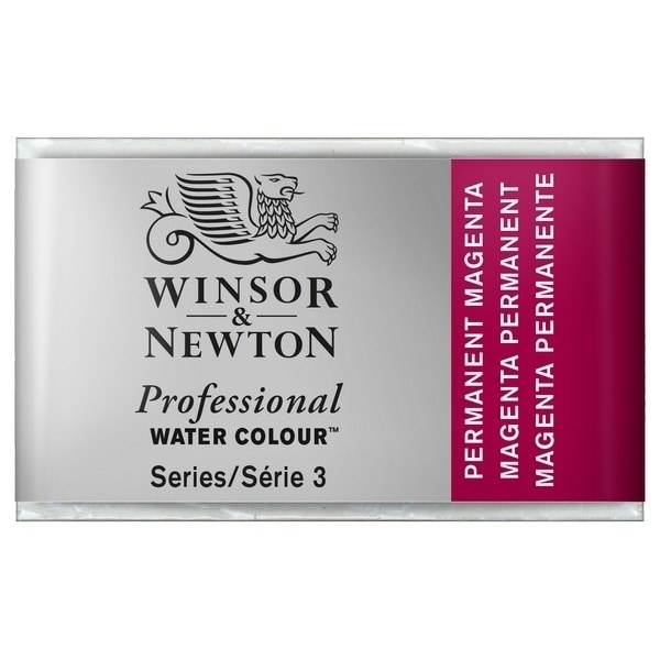 WINSOR Watercolour proff pan Perm Magenta 489