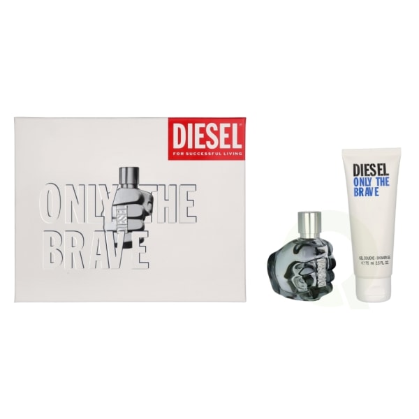 Diesel Only The Brave Pour Homme Giftset 110 ml Edt Spray 35ml/S