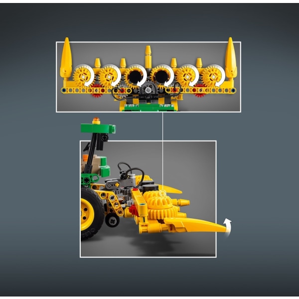 LEGO Technic 42168 - John Deere 9700 snitter