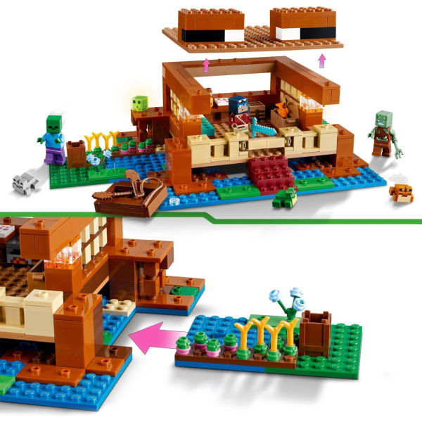 LEGO Minecraft 21256  - Sammakkotalo
