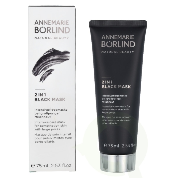 Annemarie Borlind 2 In 1 Black Mask 75 ml