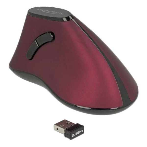 Ergonomic vertical optical 5-button mouse 2.4 GHz wireless