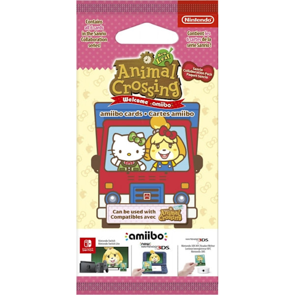 Nintendo amiibo Animal Crossing Sanrio, 6-Pack